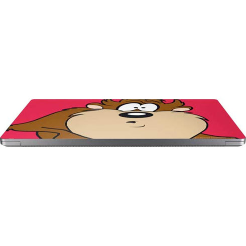 Looney Tunes Tasmanian Devil Zoomed In Laptop Skins